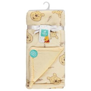 Disney Baby butter yellow Winnie the Pooh Blanket